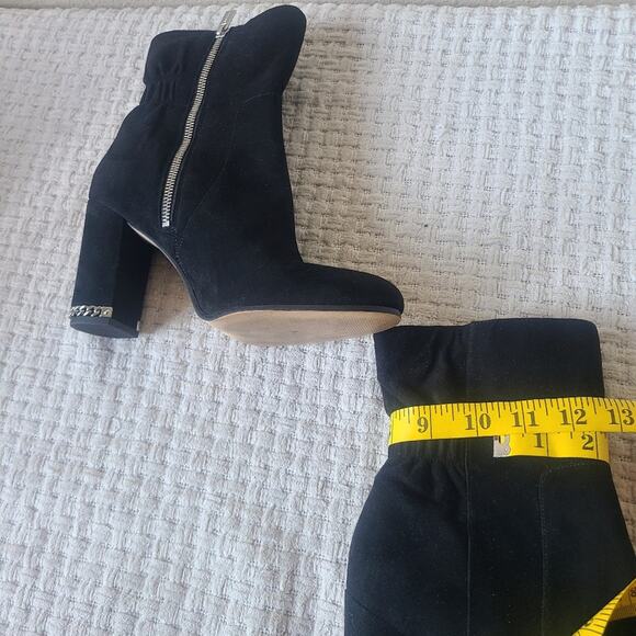 Michael Kors Dolores Bootie in Black Suede Women's Size 8.5 - Picture 10 of 16